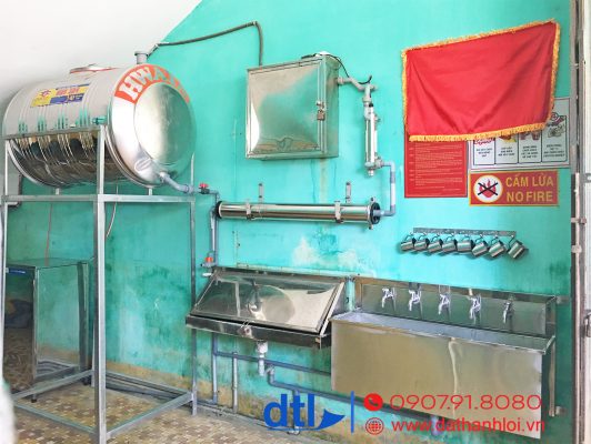 Hệ thống lọc nước uống tinh khiết - trường tiểu học Phạm Phú Thứ Quảng Nam