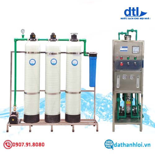 Hệ thống lọc nước RO công nghiệp công suất 125l/h