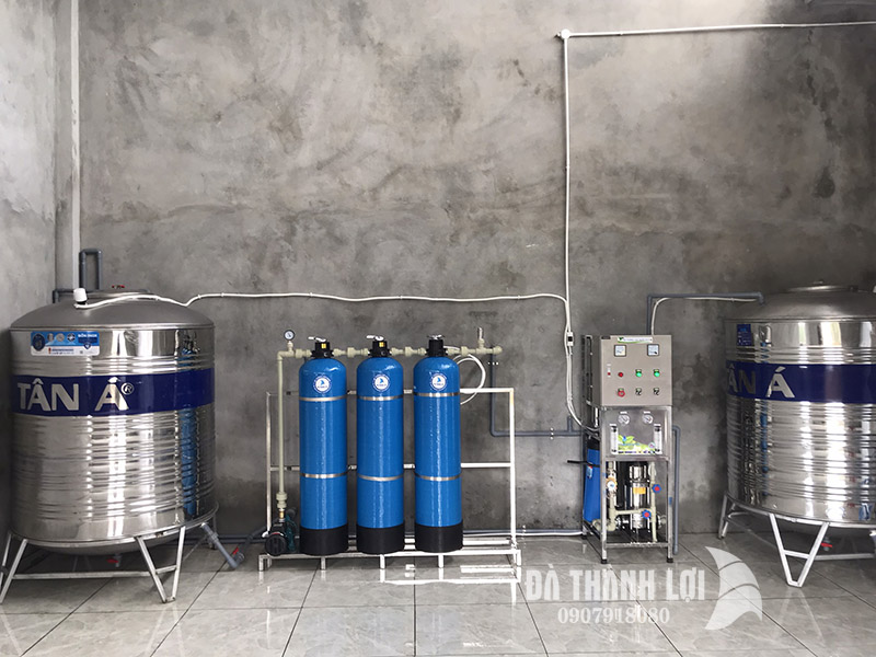 Hệ thống lọc nước RO công suất 250l/h