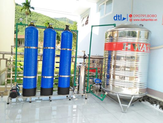 hệ thống máy lọc nước sinh hoạt 3 cột lọc