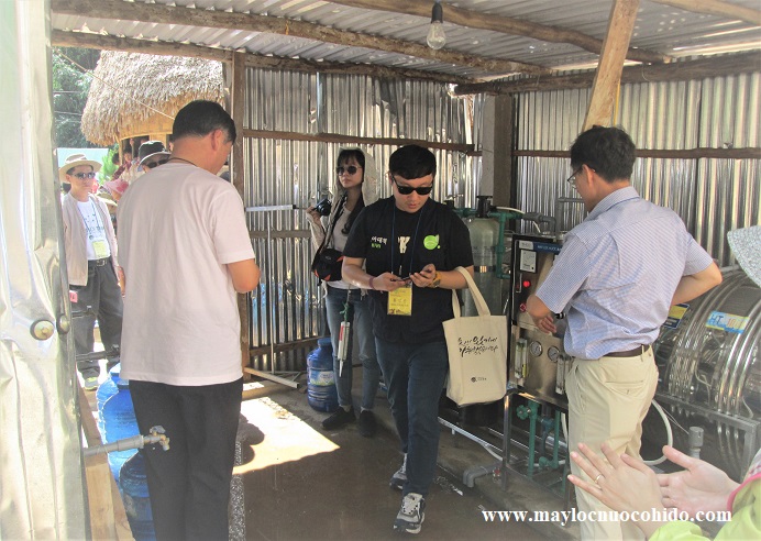 Nghiệm thu hệ thống lọc nước tinh khiết tại thôn Xà Ơi 3 - xã A Vương - Quảng Nam