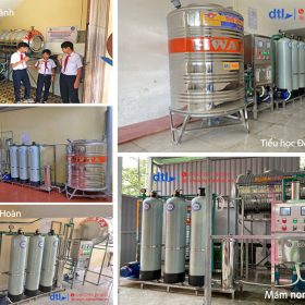 máy lọc nước 5 trường học tại Quảng Nam tháng 10/2021