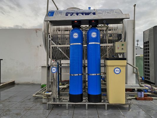 Hệ thống lọc nước tổng sinh hoạt cho biệt thự sử dung autovale