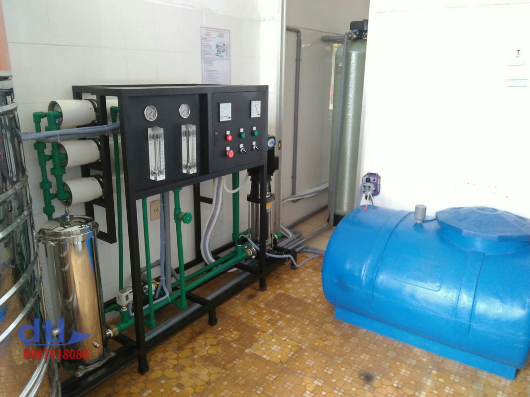 Máy lọc nước cho bệnh viện huyện đảo Lý Sơn - Quảng Ngãi
