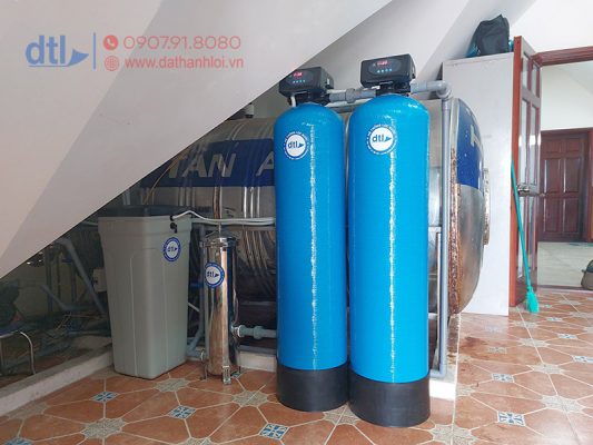 Hệ thống lọc nước sinh hoạt thẩm mỹ cao , vận hành đơn giản