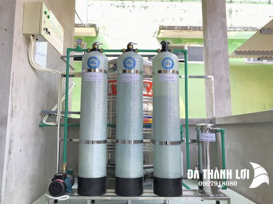 Hệ thống máy lọc nước sinh hoạt đầu nguồn được bảo hành 12 tháng tại nhà