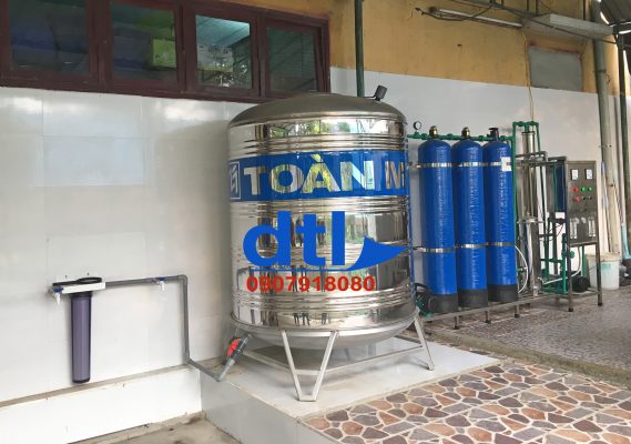 Hệ thống lọc nước 250lh cho trường mẫu giáo điện ngọc, điện bàn, quảng nam