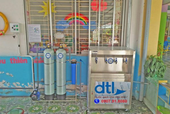 Hệ thống lọc nước tinh khiết - Trường Nam nonThais Bình Trung - Long An