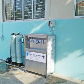Máy lọc nước Đà Thành Lợi lắp đặt cho trường Mầm Non Khánh Hưng - Long An