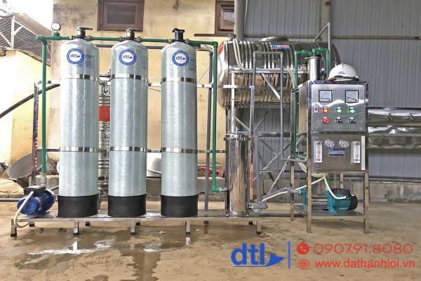 Hệ thống máy lọc nước tai trường THCS bán trú Nguyễn Văn Trỗi - Tây Giang, Quảng Nam