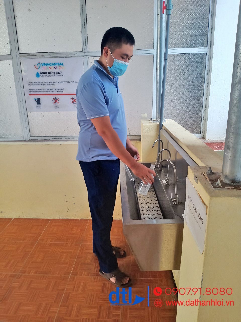 hệ thống lọc nước tại Bệnh viện ĐKKV Yên Minh 