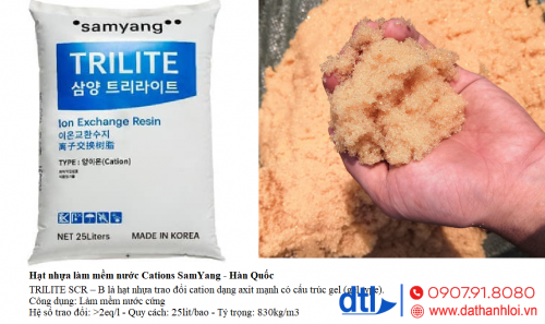 Hạt làm mềm Cations SamYang Hàn Quốc