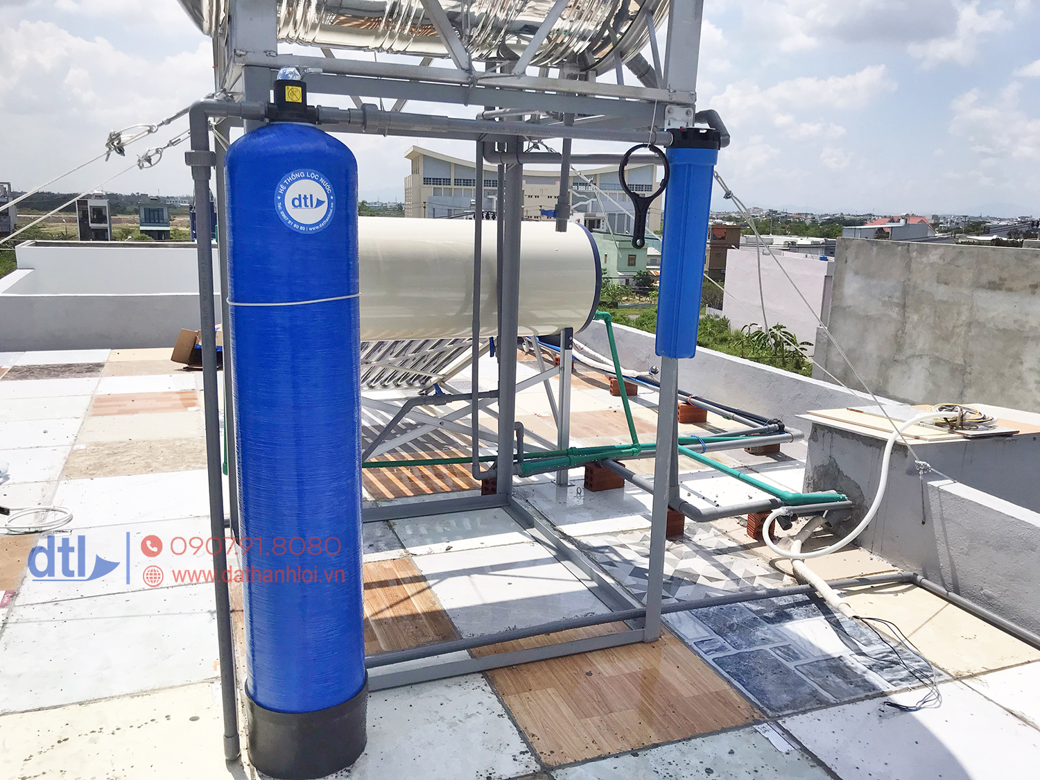 Hệ thống lọc nước sinh hoạt DN01 lọc lại nước thủy cục 