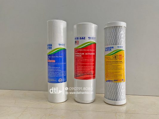 Bộ lõi lọc nước thô trong máy lọc nước RO gia đình Bộ lõi lọc nước thô trong máy lọc nước gia đình