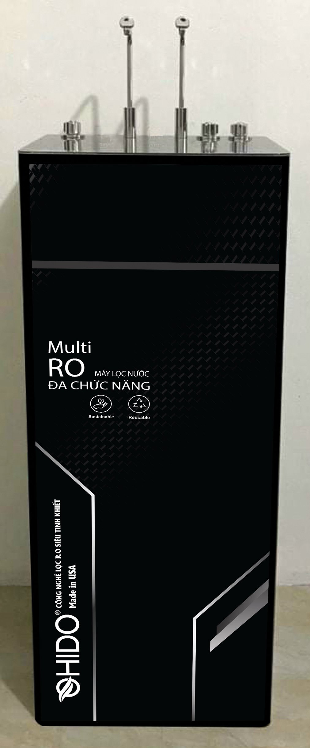 Máy lọc nước RO Nóng Lạnh Nguội trực tiếp 2 vòi 3 chế độ may-loc-nuoc-nong-lanh-truc-tiep-2-voi-3-chuc-nang