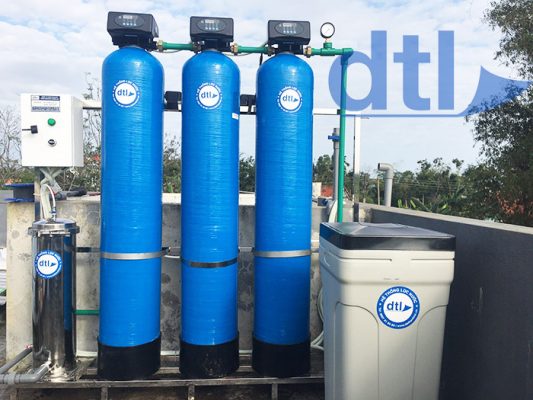 Hệ thống lọc nước giếng khoan 2m³/h tại Quảng Nam