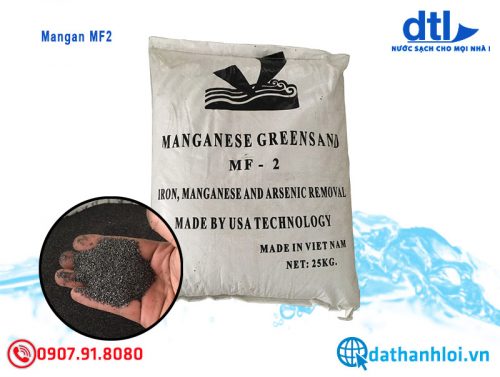 Vật liệu lọc nước phèn giếng khoan Mangan MF2