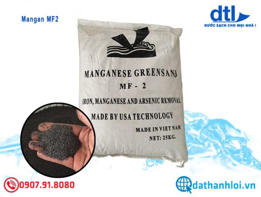 Vật liệu lọc nước phèn giếng khoan Mangan MF2