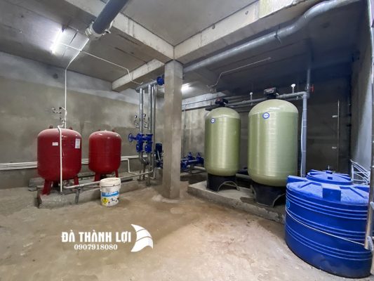 Hệ thống lọc nước giếng khoan cho khách sạn, resort