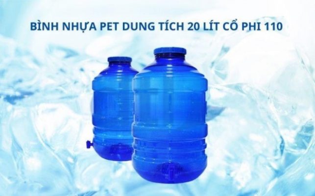 Bình nhựa Pet 20lit đựng nước