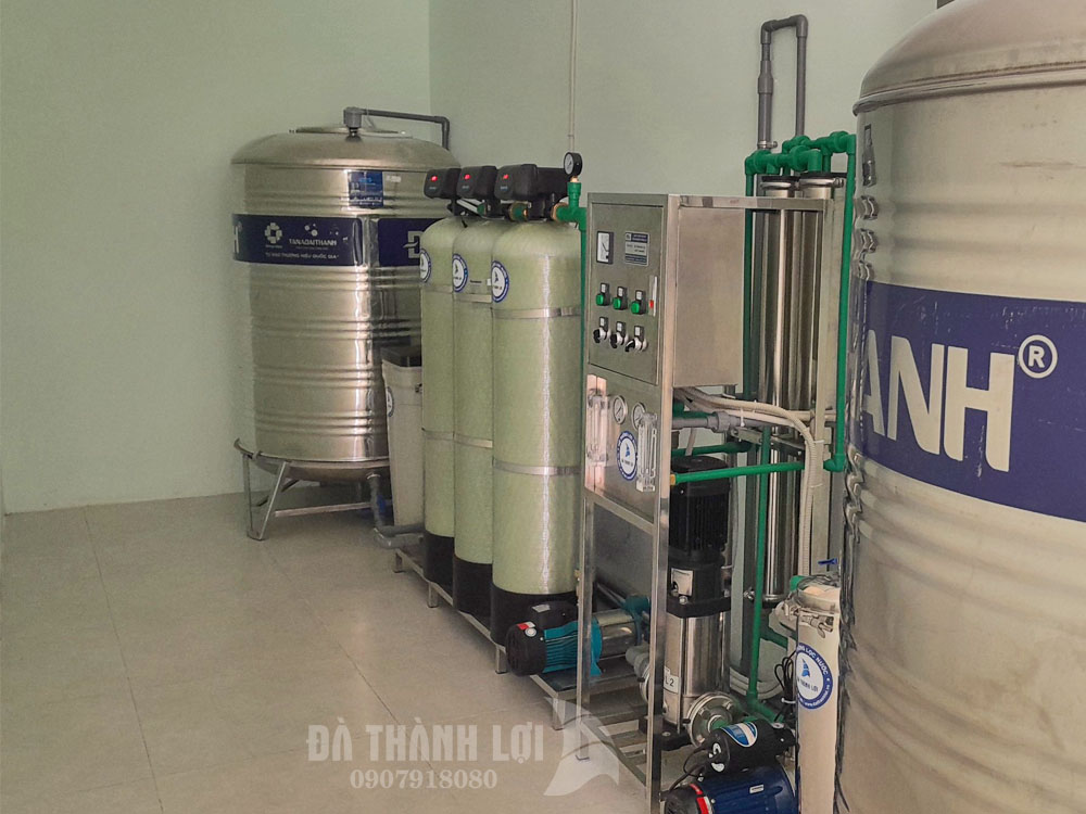 Hệ thống lọc nước công nghiệp tại Bệnh Viện Đa Khoa Khu Vực La Gi