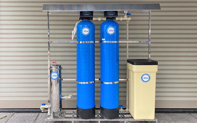 Hệ thống lọc nước tổng đầu nguồn Đà Thành Lợi xử lý triệt để amoni trong nước