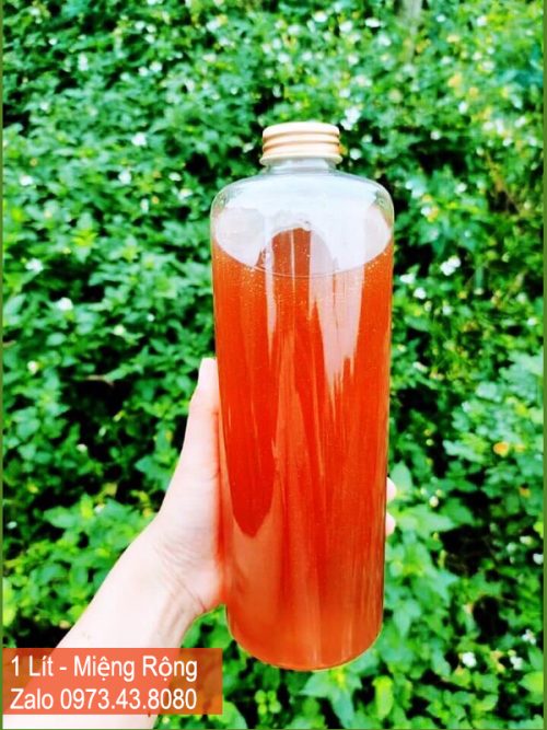 vỏ chai nhựa 1 lít đựng mật ong