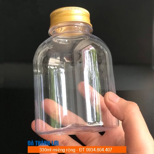 Chai nhựa 330ml nước ép tuyệt đẹp