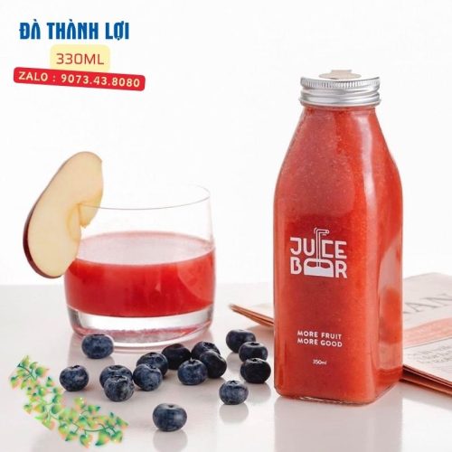 Chai nhựa đựng nước ép đẹp , sang trọng, hợp xu hướng