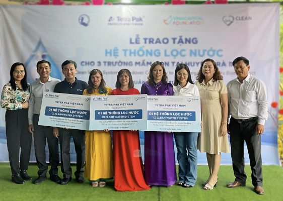 Bàn giao 3 hệ thống lọc nước tại Trà Bồng