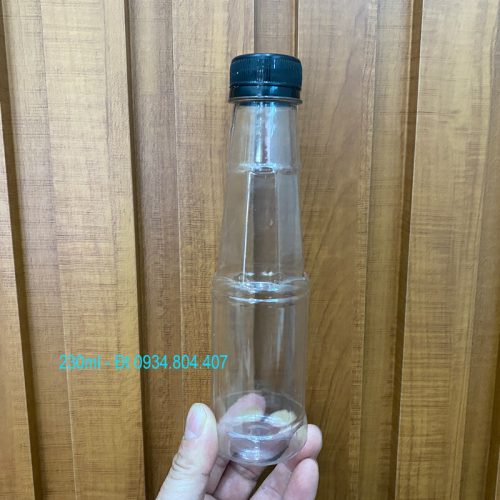 Mẫu chai nhựa prt đựng mắm nêm, tương ớt