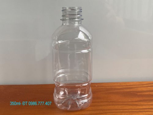 Chai nhựa pet 350ml đựng nước