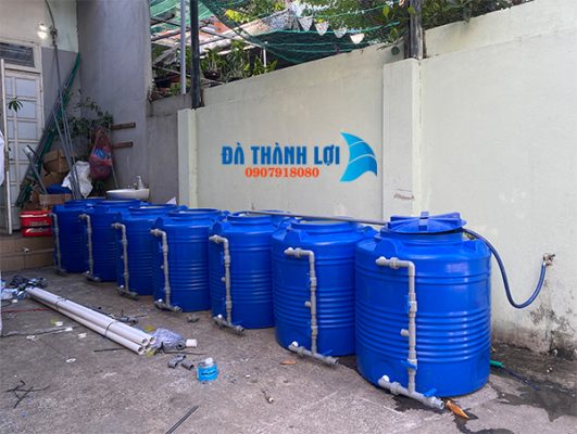Bộ lọc nước giếng khoan bằng than và cát Đà Thành Lợi làm cho khách hàng Bộ lọc nước giếng khoan bằng than và cát Đà Thành Lợi làm cho khách hàng