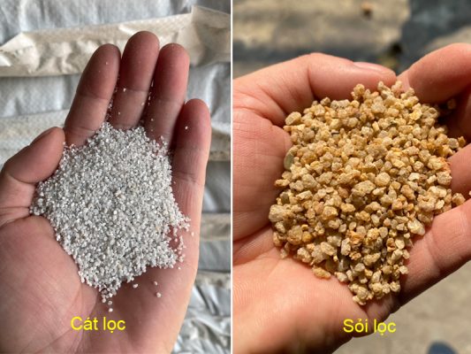 Cát thạch anh lọc nước Cát thạch anh lọc nước