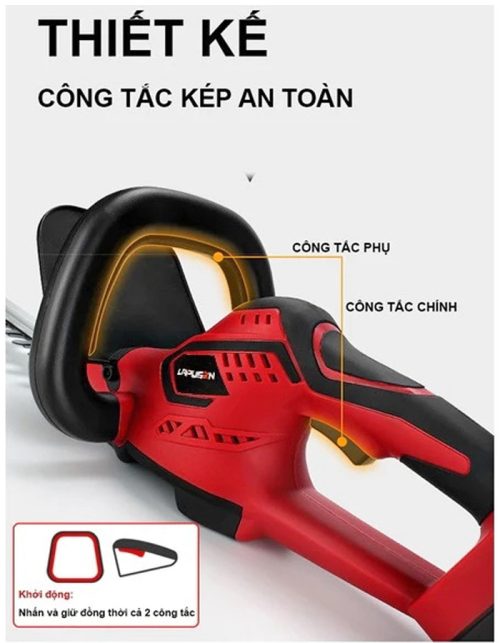 máy cắt tỉa cây cảnh chạy pin