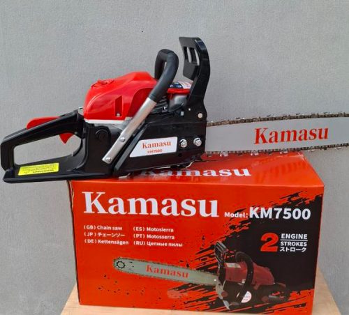 Máy cưa xích chạy xăng cưa củi cầm tay Kamasu