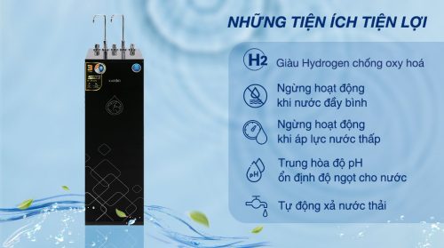 Máy lọc nước RO nóng nguội lạnh Karofi KAD-X39 10 lõi đà nẵng