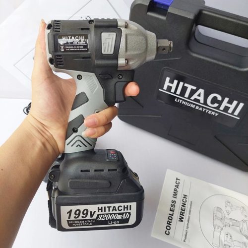 Máy siết bu long chạy pin Hitachi