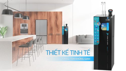 Máy lọc nước nóng lạnh Hydro-ion kiềm Karofi KAE-S86 lọc