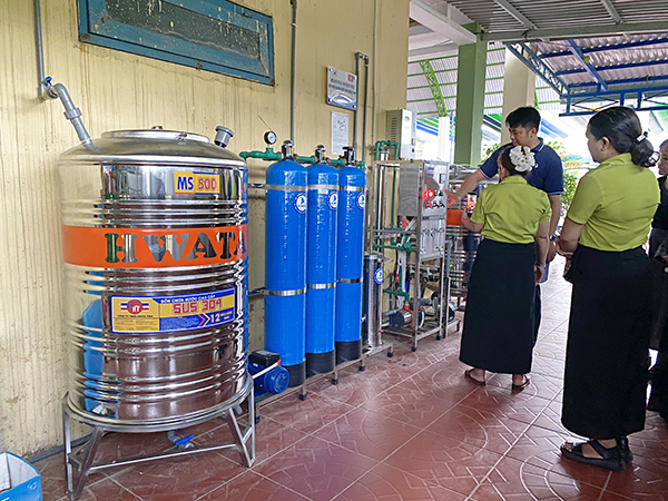 Hệ thống lọc nước RO công nghiệp Đà Thành Lợi lắp đặt tại các trường học Hệ thống lọc nước RO công nghiệp Đà Thành Lợi lắp đặt tại các trường học