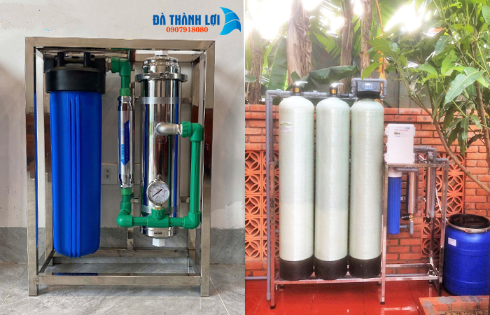 Trong một số trường hợp nước đầu vào nhiễm bẩn nặng hoặc nhiều kim loại cần lọc thô trước khi qua lọc uf Bộ lọc UF kết hợp với lọc thô