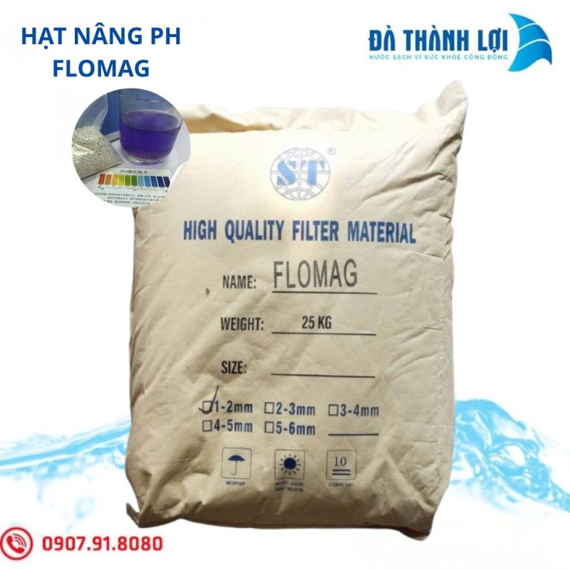Hạt nâng pH Flomag