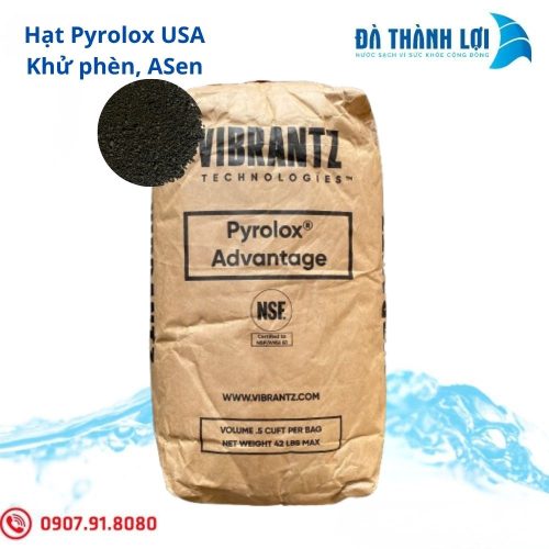 Hạt Pyrolox khử phèn